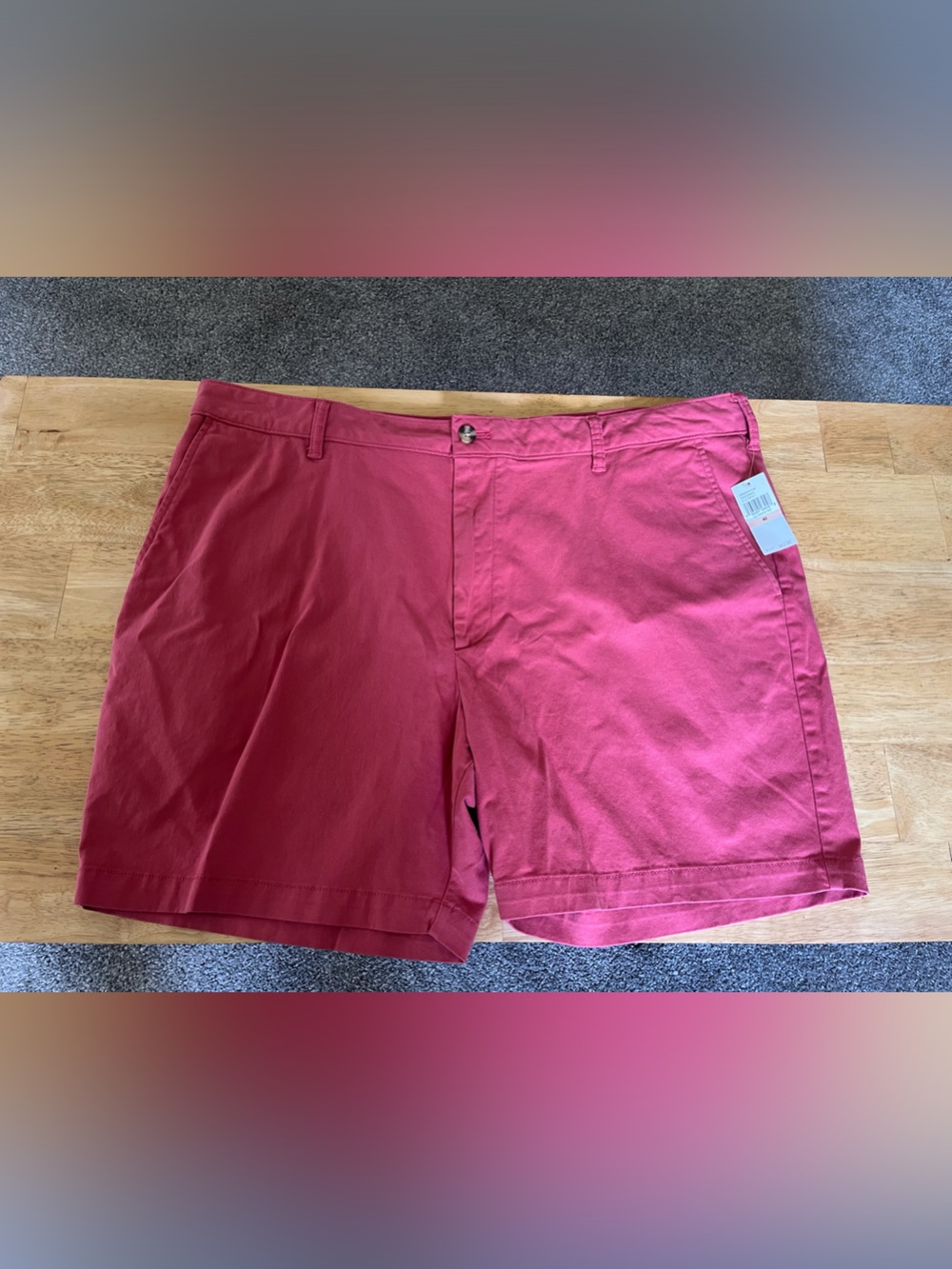 Brand new with tags Izod Nantucket red chino saltwater shorts - size 42